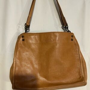 American Leather Co. Brown Shoulder Bag